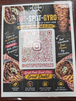 Menu photo 1 Hot Spot Gyro Fort Worth, TX