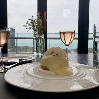 Cindy's Rooftop - Pina colada dessert - New American Near Me - Chicago, Illinois Cindy's Rooftop - Pina colada dessert - New American Near Me - Chicago, Illinois