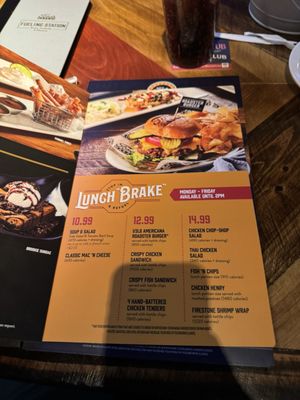 Menu photo 4 Ford's Garage Lexington, KY