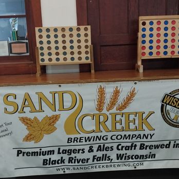 Sand Creek Brewing - Banner - Breweries Near Me - Black River Falls, Wisconsin Sand Creek Brewing - Banner - Breweries Near Me - Black River Falls, Wisconsin