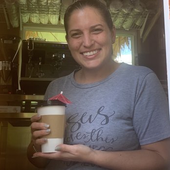 Java Island Coffee Hut - Kimberly serving up a great cup of Java - Coffee & Tea Near Me - Cornelius, North Carolina Java Island Coffee Hut - Kimberly serving up a great cup of Java - Coffee & Tea Near Me - Cornelius, North Carolina