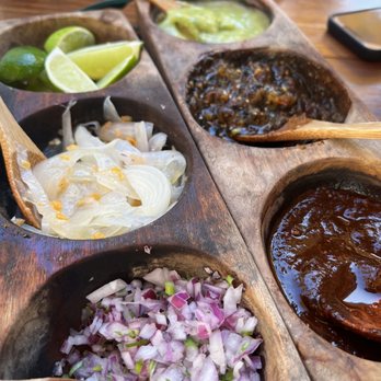 El Itacate - Salsa and cebollas - Tacos Near Me - Sayulita, NAY