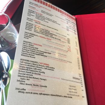 58 Tour Eiffel - Menu - French Near Me - Paris, 75