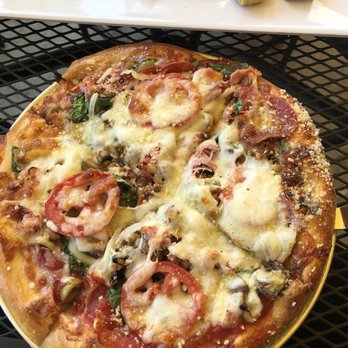 Mellow Mushroom Stockbridge - **House Special with a few changes** Green olives instead of black & spinach instead of green peppers - Pizza Near Me - Stockbridge, Georgia Mellow Mushroom Stockbridge - **House Special with a few changes** Green olives instead of black & spinach instead of green peppers - Pizza Near Me - Stockbridge, Georgia
