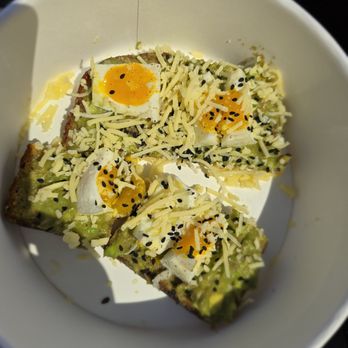 Flower Child - Crushed Avocado Toast - Salad Near Me - Indianapolis, Indiana Flower Child - Crushed Avocado Toast - Salad Near Me - Indianapolis, Indiana