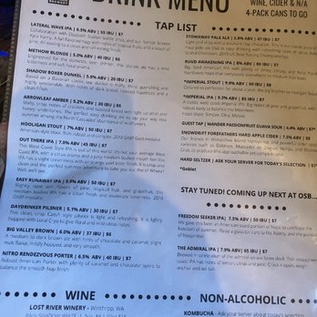 Old Schoolhouse Brewery - Drink Menu - Breweries Near Me - Winthrop, Washington Old Schoolhouse Brewery - Drink Menu - Breweries Near Me - Winthrop, Washington
