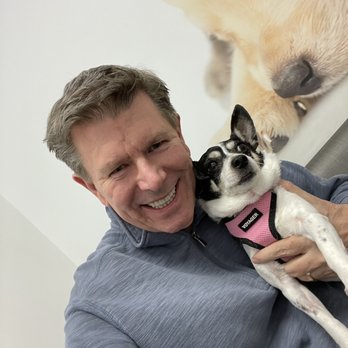 TrueCare for pets - Brandy Alexander with her daddy after a shot of feel good stuff. - Veterinarians Near Me - Studio City, California TrueCare for pets - Brandy Alexander with her daddy after a shot of feel good stuff. - Veterinarians Near Me - Studio City, California