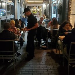 Warm, outdoor seating. Warm, outdoor seating.