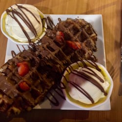 Oliver Brown - Belgian Waffles w Ice Cream for 2