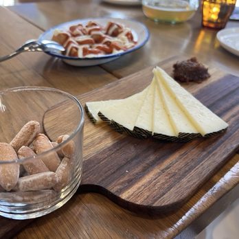 La Barra at Mercado Little Spain - Manchego cheese board - Spanish Near Me - New York, New York La Barra at Mercado Little Spain - Manchego cheese board - Spanish Near Me - New York, New York