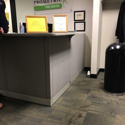 Thomson Prometric Testing Center - Front desk