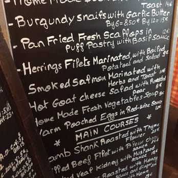 Le 7ème Vin - Menu - French Near Me - Paris, 75