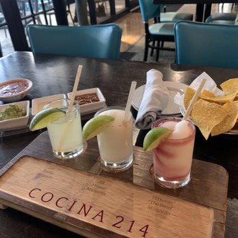 Cocina 214 - Margarita flight - Tex-Mex Near Me - Winter Park, Florida
