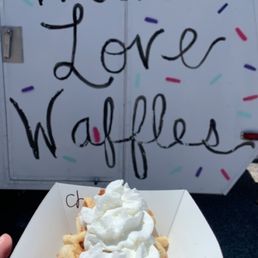 Ammaaazziinnngg waffles! Favorite dessert in Albuquerque!