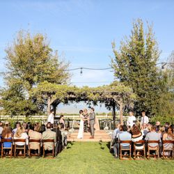 Agape Winery - Our nice little ceremony.