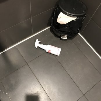 McDonald's - Went to the bathroom in the men's bathroom handicap stall found this dangerous rest room cleaner on the floor next to a small garbage bin - Fast Food Near Me - Watertown, Connecticut McDonald's - Went to the bathroom in the men's bathroom handicap stall found this dangerous rest room cleaner on the floor next to a small garbage bin - Fast Food Near Me - Watertown, Connecticut