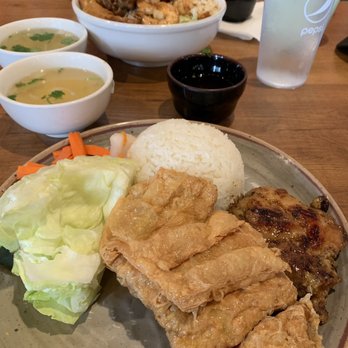 Pho 1 - #69 BBQ Chicken rice plate with Shrimp cake - Vietnamese Near Me - Vallejo, California Pho 1 - #69 BBQ Chicken rice plate with Shrimp cake - Vietnamese Near Me - Vallejo, California