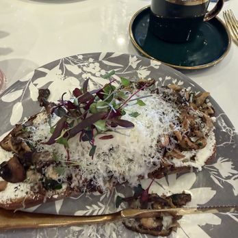 Sugar and Scribe  - Truffle Mushroom Toast - Bakeries Near Me - La Jolla, California