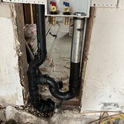 Benjamin Franklin Plumbing of Santa Cruz - Rough in  plumbing for garage laundry box