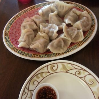 Dumpling House - Kimchi pork dumplings and sauce - Chinese Near Me - Davis, California Dumpling House - Kimchi pork dumplings and sauce - Chinese Near Me - Davis, California