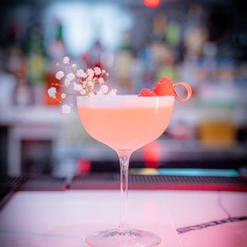 Fogon Restaurant - a pink cocktail with a cherry garnish - Cocktail Bars Near Me - Bronx, New York Fogon Restaurant - a pink cocktail with a cherry garnish - Cocktail Bars Near Me - Bronx, New York