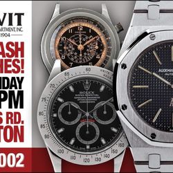 Kravit The Estate Department - We Want To Buy Your Watches