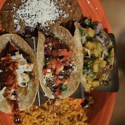 Carne Asada Taco Plate