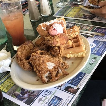 Metro Diner - The chicken and waffles - Diners Near Me - Jacksonville, Florida