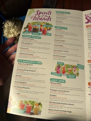 Menu photo 3 Bahama Breeze Orlando, FL