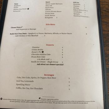 Farina's Winery & Cafe - Menu - Cafes Near Me - Granbury, Texas