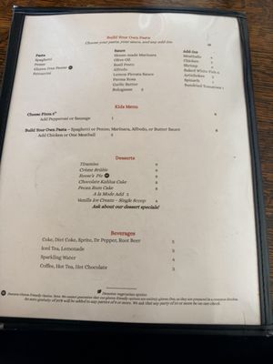 Menu photo 2 Farina's Winery & Cafe Granbury, TX