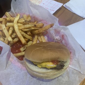 P.T.'s Grille - a hamburger and fries - Burgers Near Me - Goldsboro, North Carolina P.T.'s Grille - a hamburger and fries - Burgers Near Me - Goldsboro, North Carolina