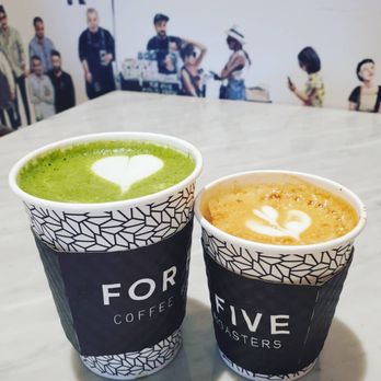 For Five Coffee - Matcha Latte and Flat White Coffee - Coffee Roasteries Near Me - Alexandria, Virginia For Five Coffee - Matcha Latte and Flat White Coffee - Coffee Roasteries Near Me - Alexandria, Virginia
