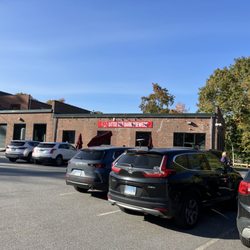 Little Red Barn Brewers - The only "Red" of the Red Barn Brewery from the street is the sign!