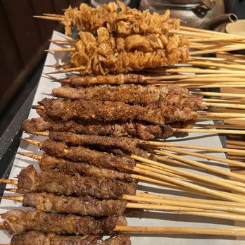 Little Skewer - Beef belly, lamb, pork belly, chicken skin, grilled beef, brisket - Chinese Near Me - Flushing, New York