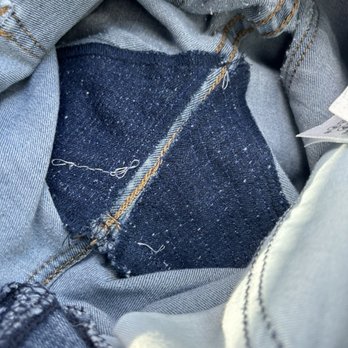 Exclusive Tailoring - The inside of the jeans. - Sewing & Alterations Near Me - Las Vegas, Nevada