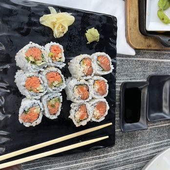 Rakuya - Spicy tuna, spicy salmon roll - Sushi Bars Near Me - Washington, DC, District of Columbia Rakuya - Spicy tuna, spicy salmon roll - Sushi Bars Near Me - Washington, DC, District of Columbia