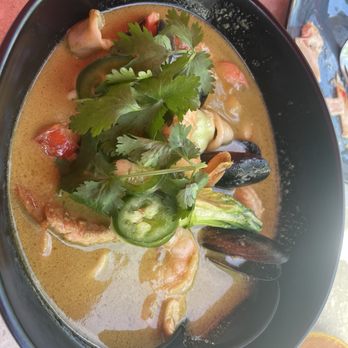 Straits - Santana Row - SEAFOOD GREEN CURRY 海鲜绿咖喱 - Asian Fusion Near Me - San Jose, California
