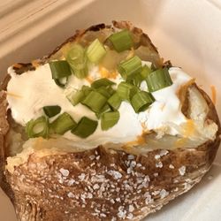 No Meat Baked Potato
