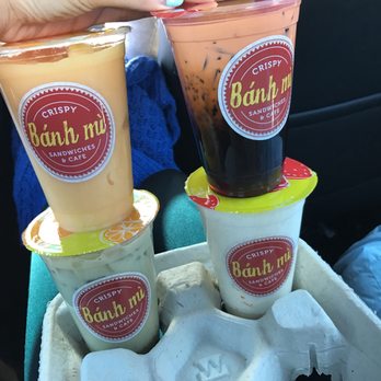 Crispy Banh Mi - Mango tango, durian, strawberry green tea, and Thai milk tea! - Vietnamese Near Me - Charlotte, North Carolina Crispy Banh Mi - Mango tango, durian, strawberry green tea, and Thai milk tea! - Vietnamese Near Me - Charlotte, North Carolina