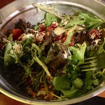 Chop Shop - Side Salad - looks like it comes served in half a hubcap - it's big! - American Near Me - Butler, Pennsylvania Chop Shop - Side Salad - looks like it comes served in half a hubcap - it's big! - American Near Me - Butler, Pennsylvania