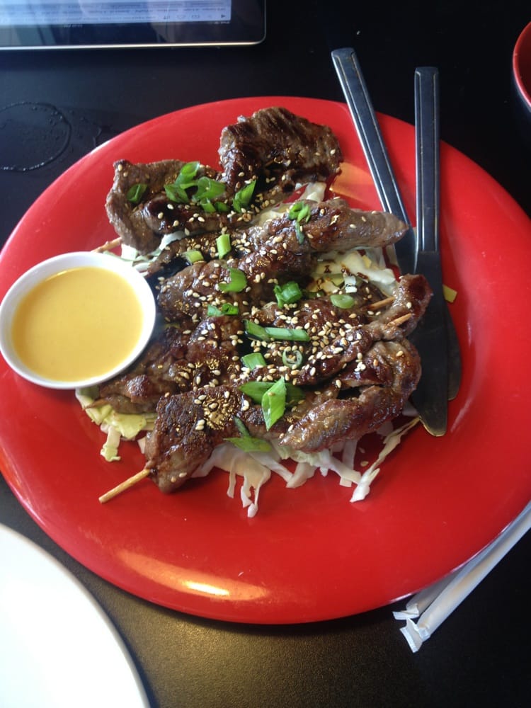 Beef Satay Sticks! Yelp