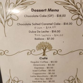 Izgara mediterranean kitchen - Dessert menu - Mediterranean Near Me - Weston , Florida Izgara mediterranean kitchen - Dessert menu - Mediterranean Near Me - Weston , Florida