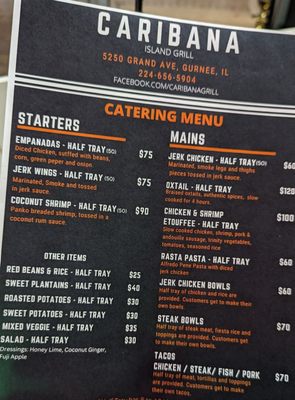 Menu photo 4 Caribana Gurnee, IL