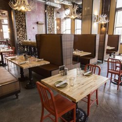 Black Hound Design Company - Custom restaurant tables and upholstery booths in Chicago