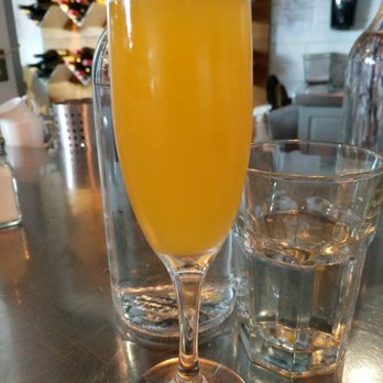 Blue Star Diner - $5 Mimosas ( OJ, Mango , Grapefruit) I went with Mango because YUM - Diners Near Me - Calgary, Alberta