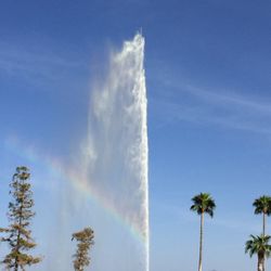 Fountain Hills Disc Golf Course - Sweet fountain on the hour while you play!