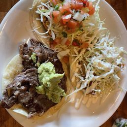 Blackened Fish Taco Ensenada fish taco Ribeye Taco*