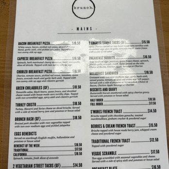 Brunch - Menu - Breakfast & Brunch Near Me - Paso Robles, California