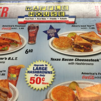 Menu photo 3 Waffle House Franklin, TN